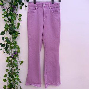 GAP KIDS Girl's 70s Flare High Rise Purple Jeans Size 14